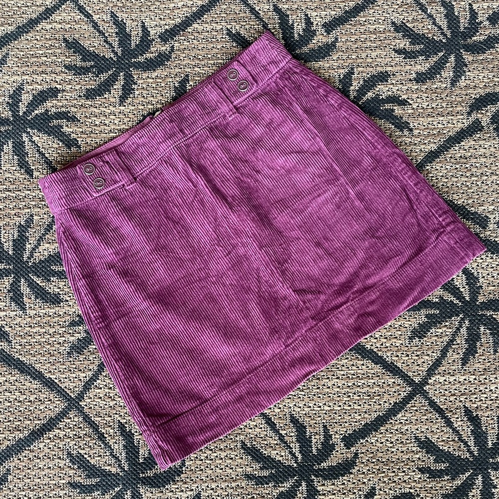 LOFT corduroy skirt